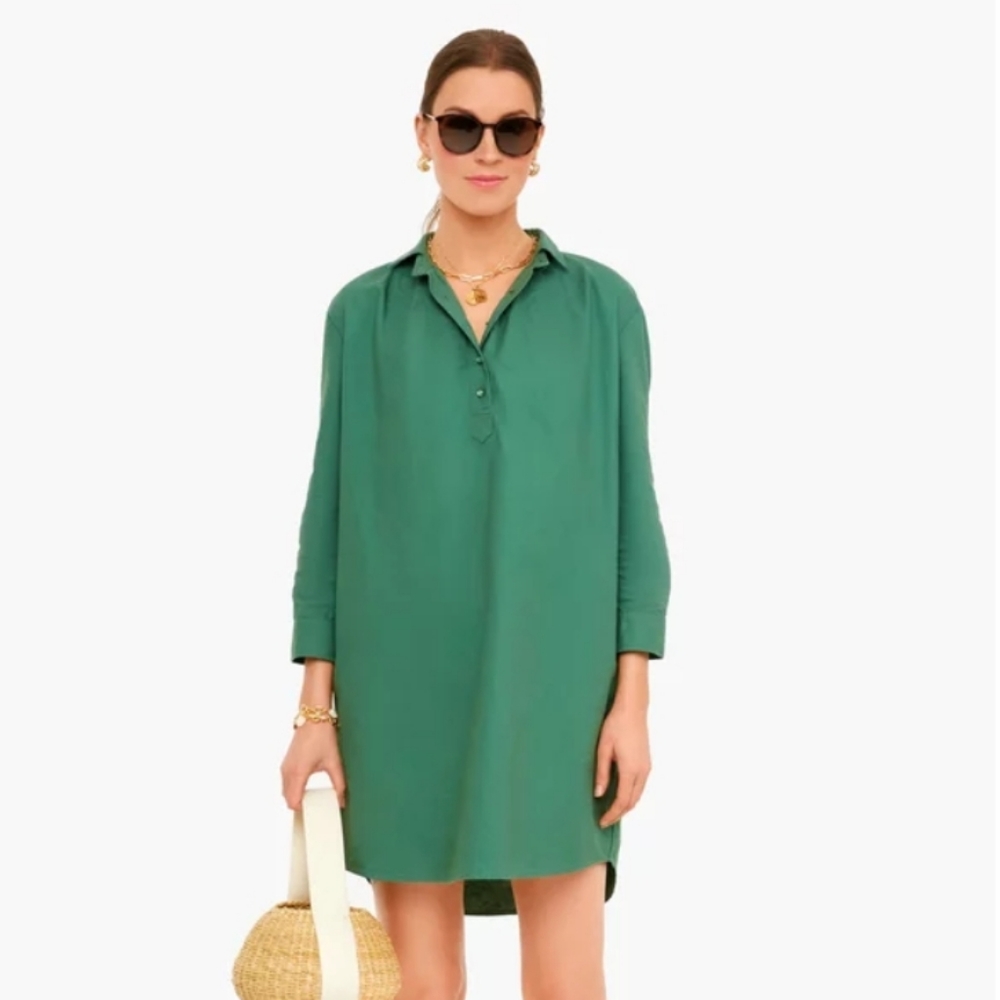 Tuckernuck Pomander Place Green Polly Dress